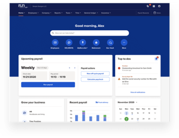 adp run dashboard
